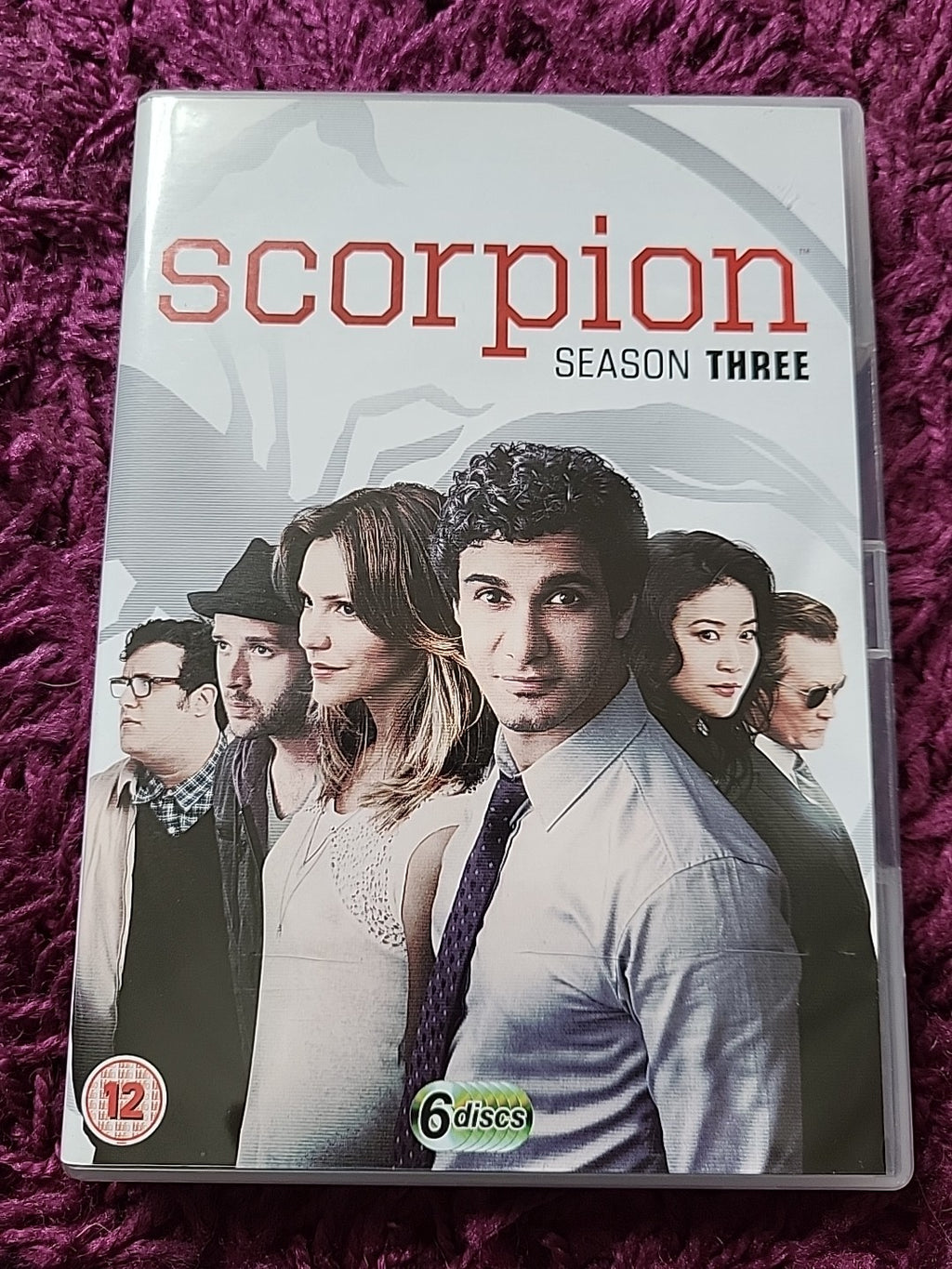 Scorpion Season 3 DVD 6 Discs Complete Third Season TV Series