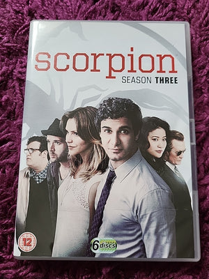 Scorpion Season 3 DVD 6 Discs Complete Third Season TV Series