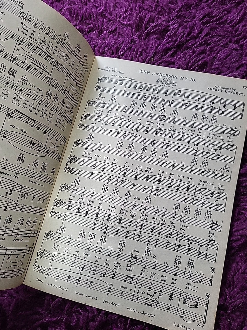 Francis Day's Community Song Book No 4 32 Songs Tonic Sol-fa Ukulele Vintage