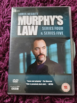 Murphy's Law Series 4-5 DVD British Crime Drama TV Series (DVD, 2007)