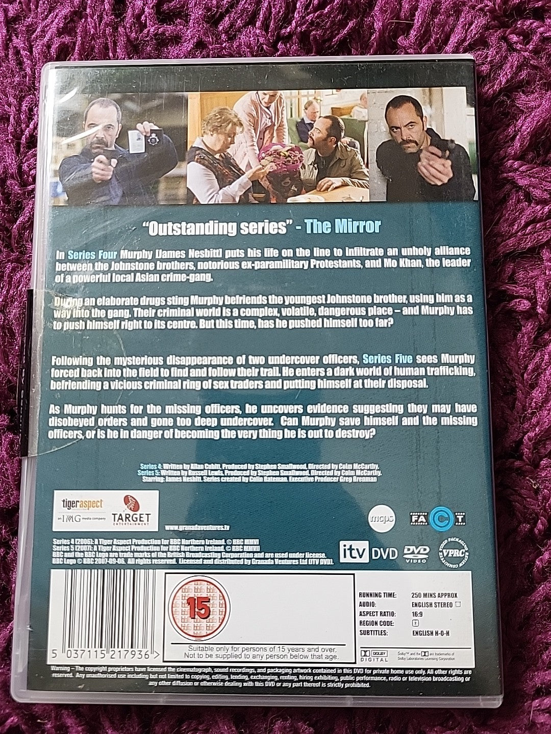 Murphy's Law Series 4-5 DVD British Crime Drama TV Series (DVD, 2007)