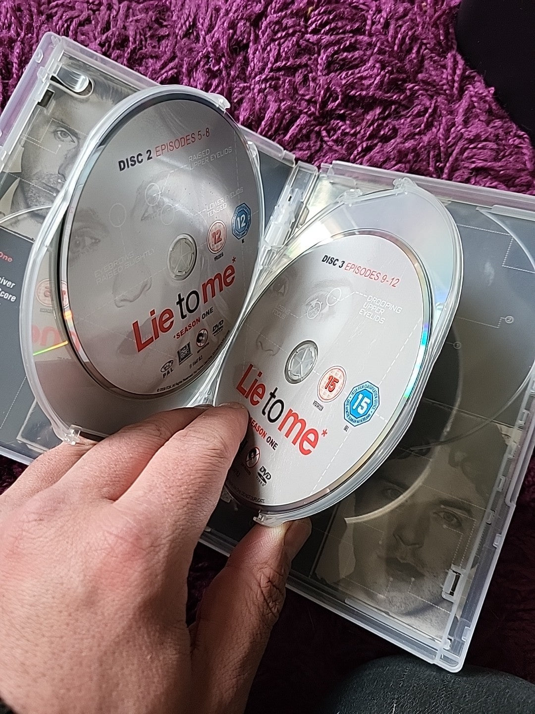 Lie To Me Series 1 DVD Crime Drama TV Series (DVD, 2009)