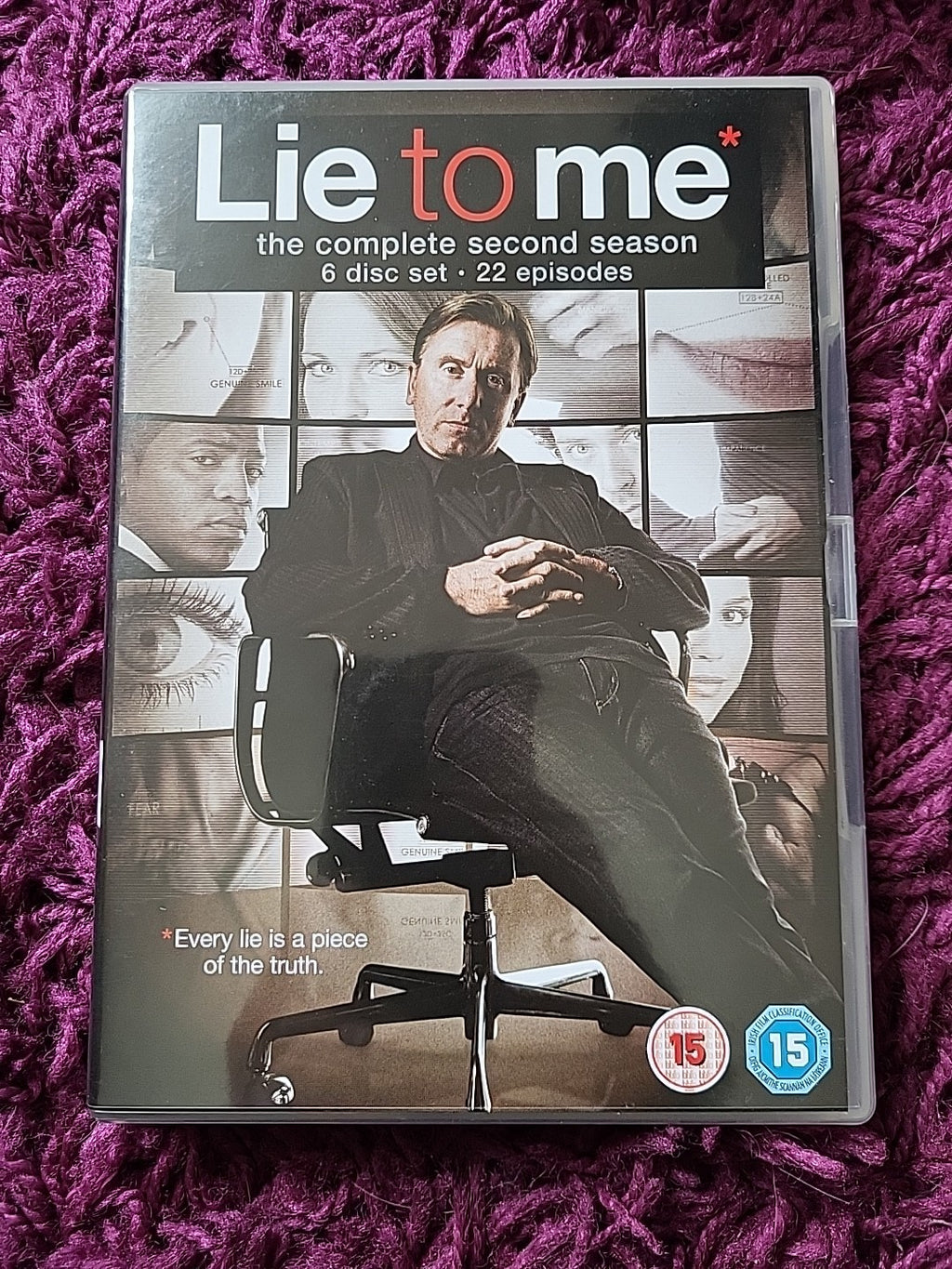 Lie To Me Series 2 DVD Crime Drama TV Series  (DVD, 2011)