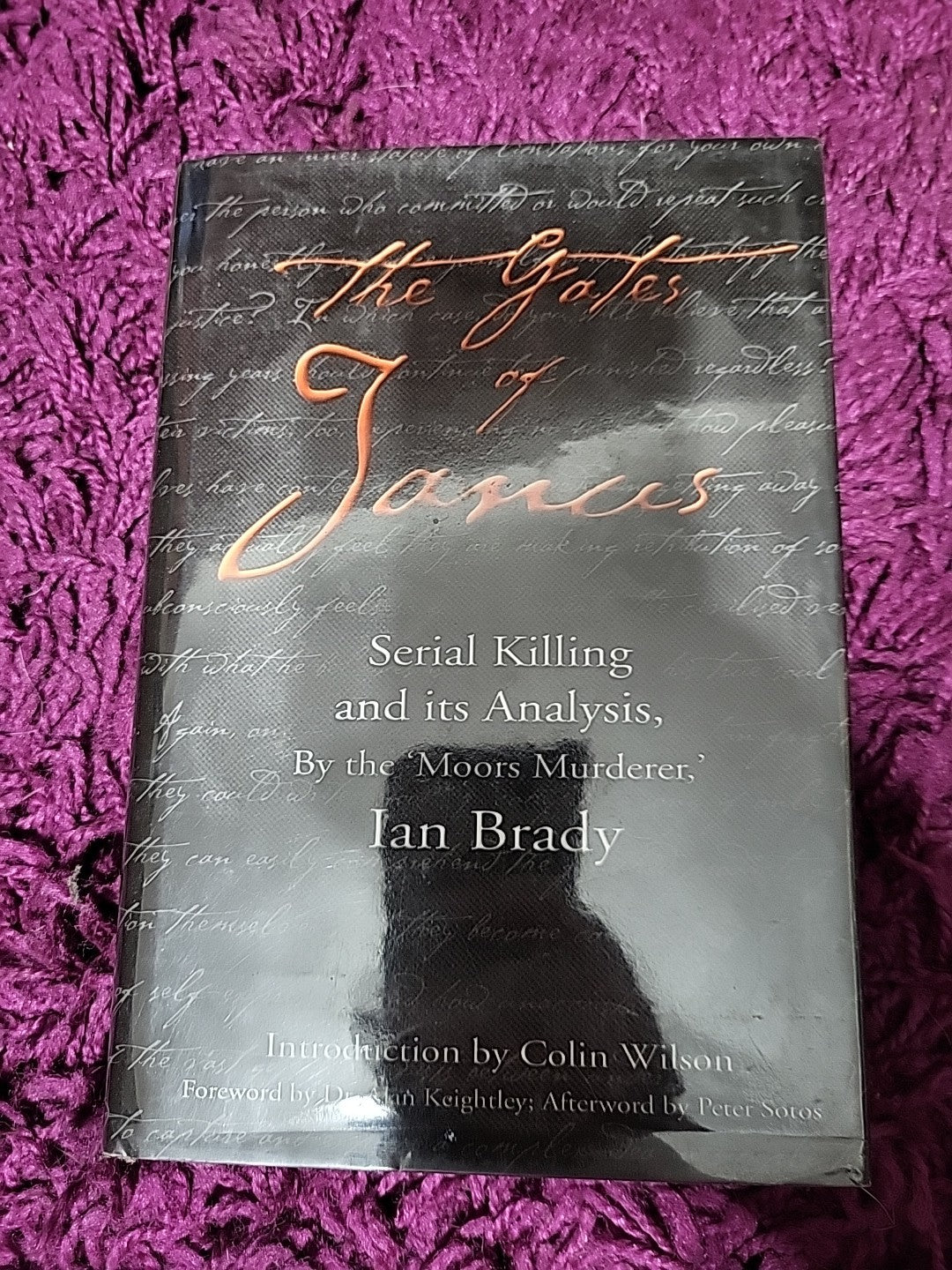 Ian Brady The Gates of Janus Hardcover 2001 Feral House True Crime Book
