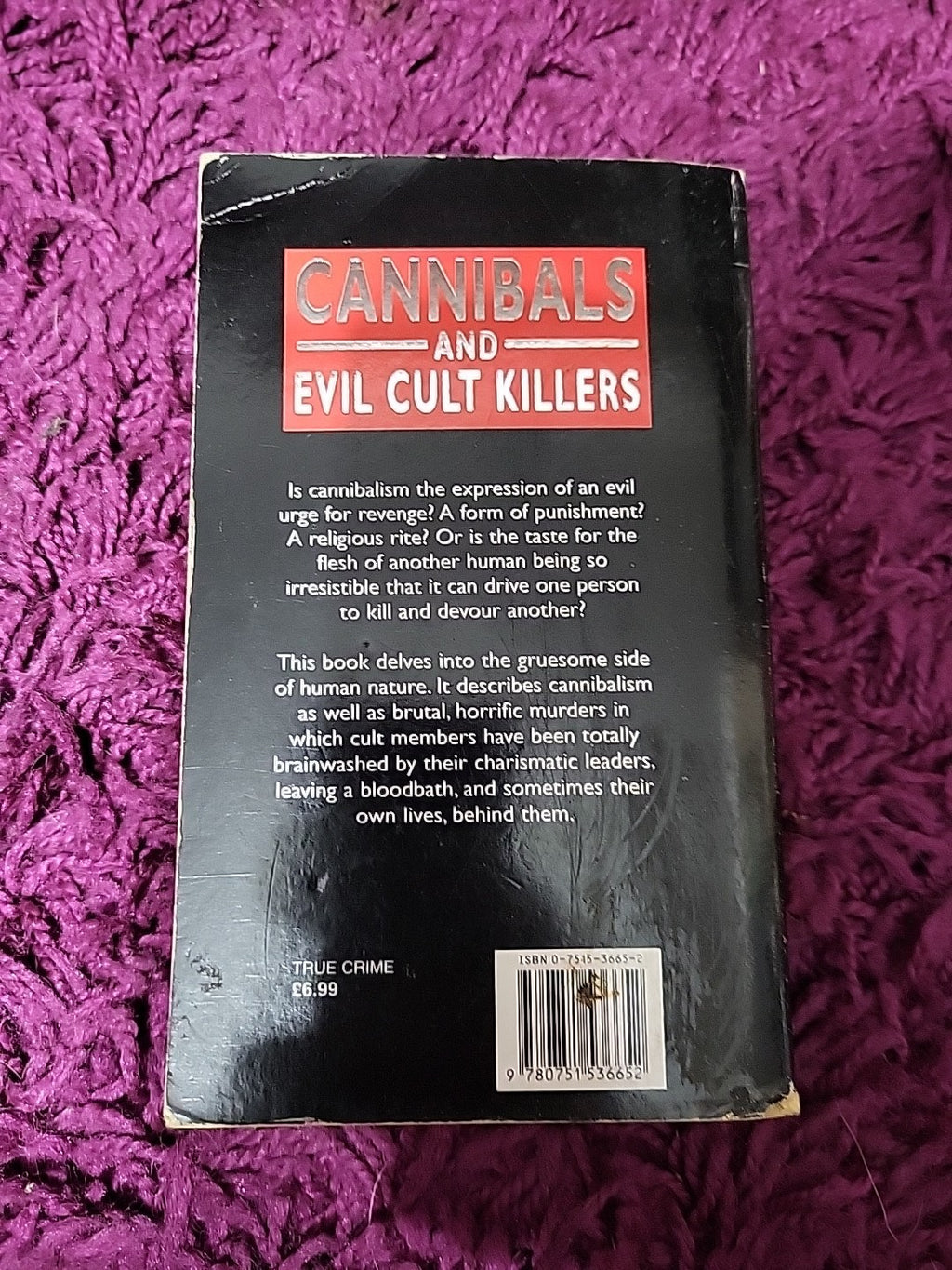 Cannibals And Evil Cult Killers Ray Black Paperback Book