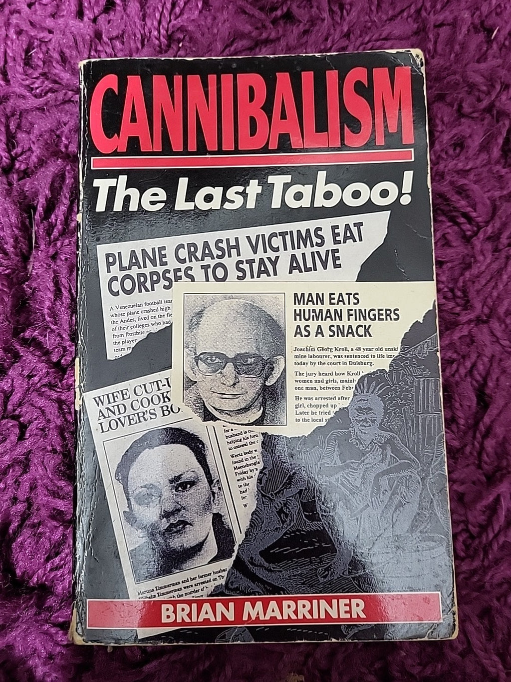 Cannibalism The Last Taboo Brian Marriner Paperback Book