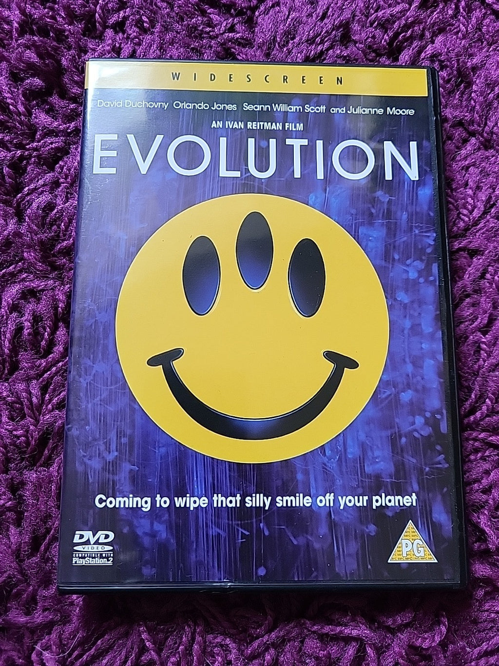 Evolution DVD 2008 David Duchovny Sci-Fi Comedy Film