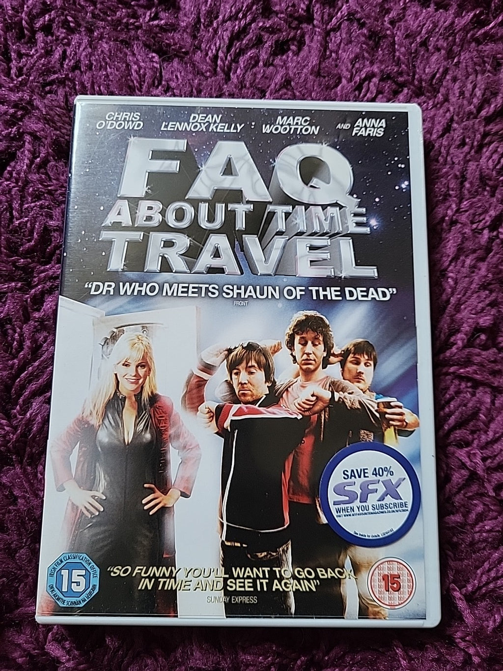 Frequently Asked Questions About Time Travel DVD 2009 Comedy Sci-Fi Film