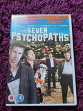 Seven Psychopaths DVD 2013 Colin Farrell Crime Comedy Film