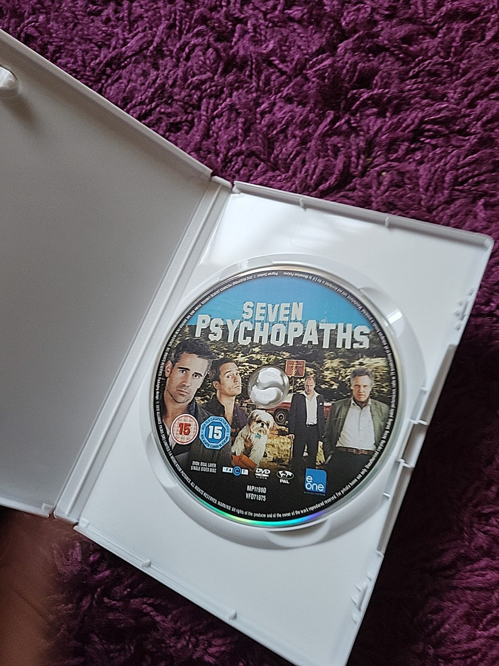 Seven Psychopaths DVD 2013 Colin Farrell Crime Comedy Film