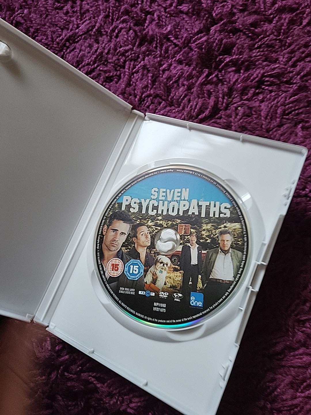 Seven Psychopaths DVD 2013 Colin Farrell Crime Comedy Film