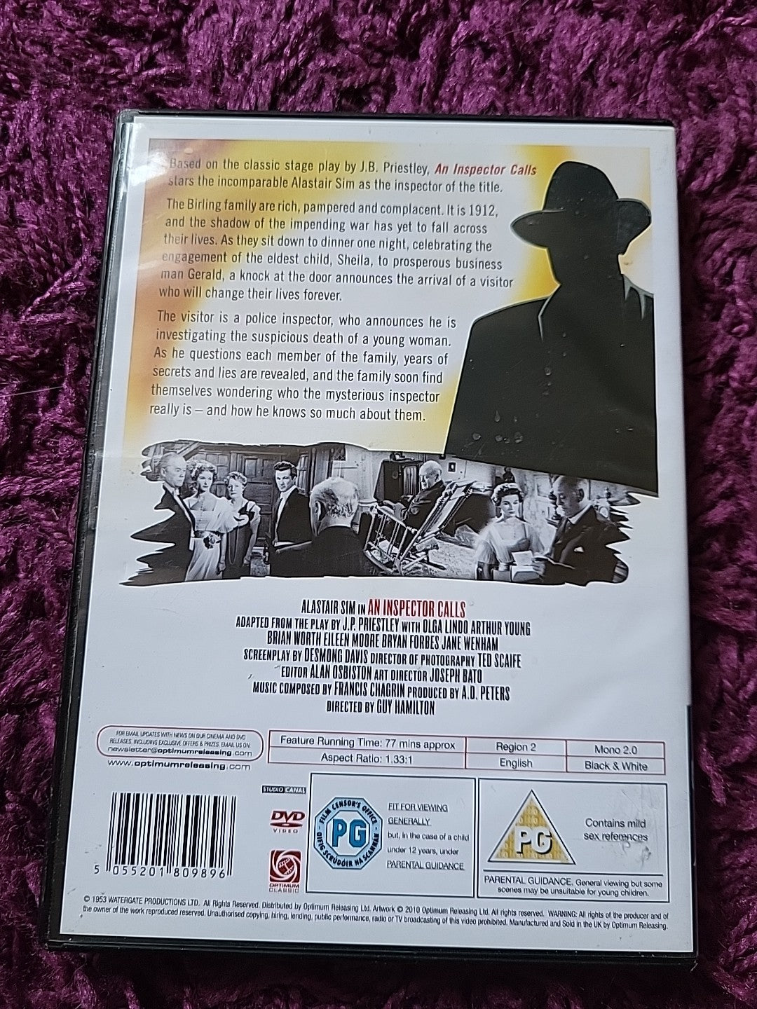 An Inspector Calls DVD 2010 British Drama Mystery Film