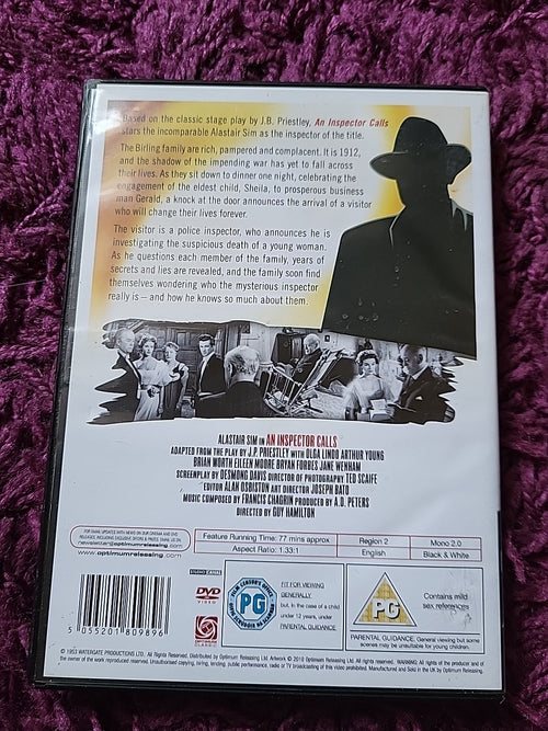An Inspector Calls DVD 2010 British Drama Mystery Film
