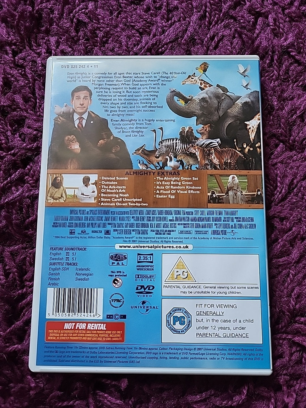 Evan Almighty DVD 2009 Steve Carell Family Comedy Film