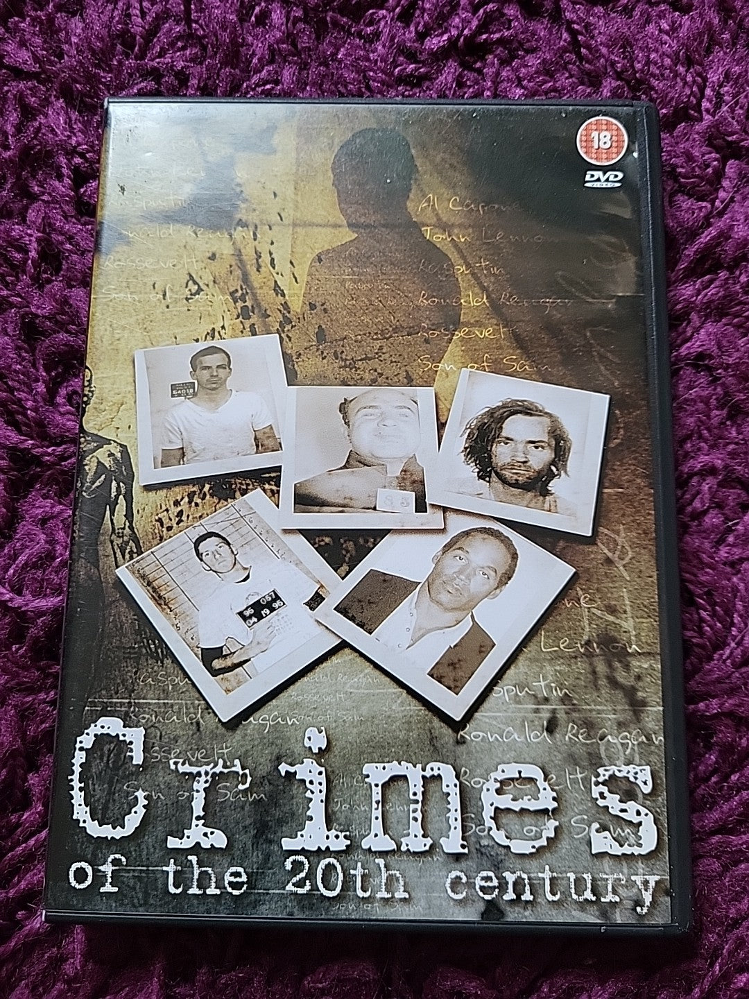 Crimes Of The 20th Century DVD 2005 Crime Documentary Series