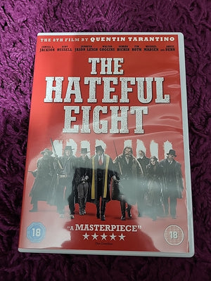 The Hateful Eight DVD 2016 Quentin Tarantino Western Thriller Film