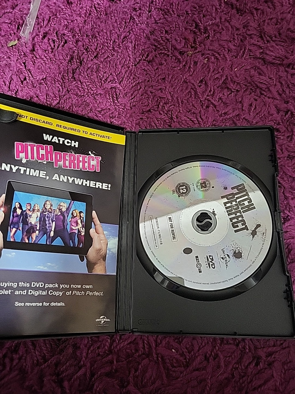 Pitch Perfect DVD 2013 Anna Kendrick Musical Comedy Film