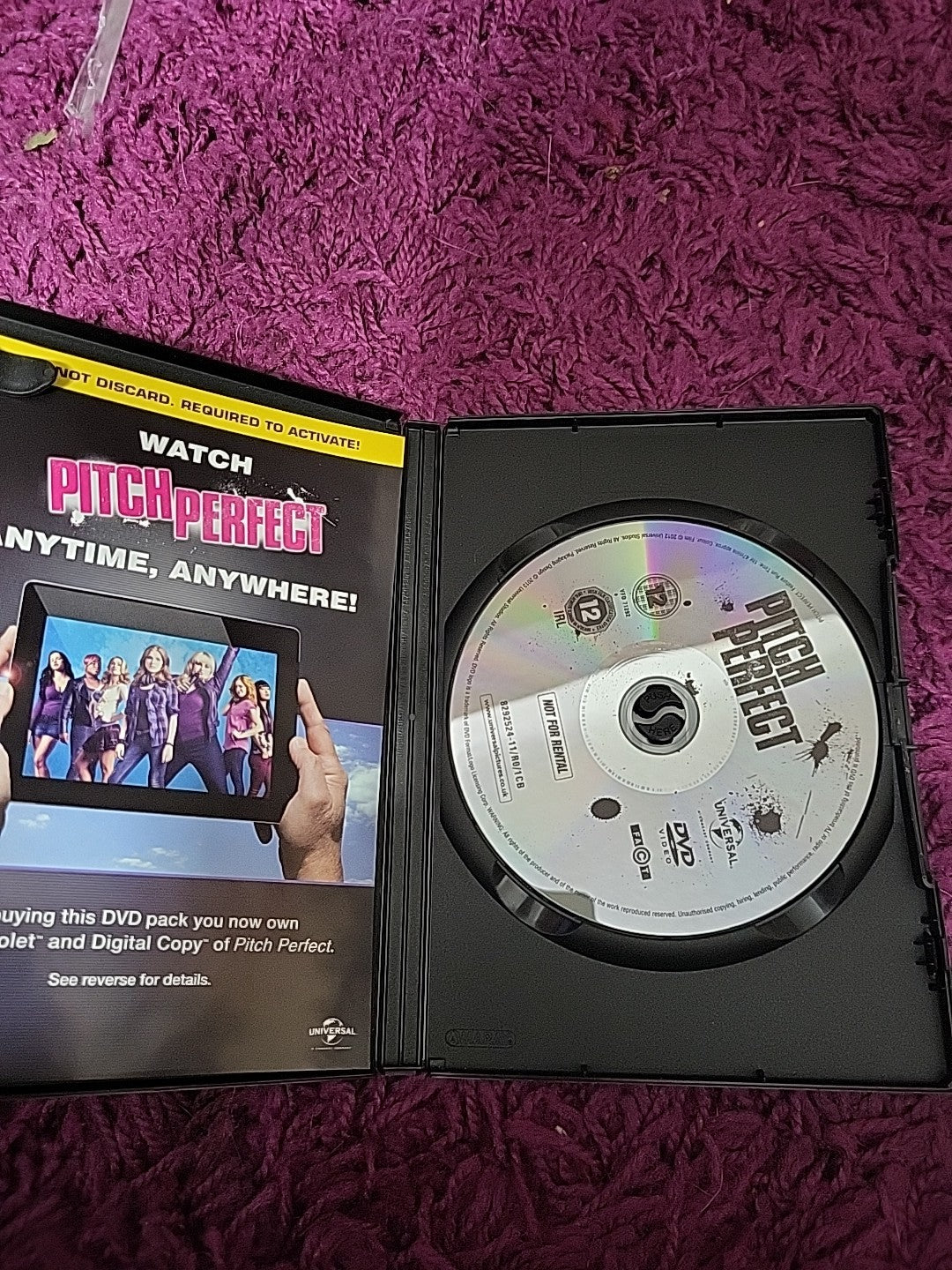 Pitch Perfect DVD 2013 Anna Kendrick Musical Comedy Film