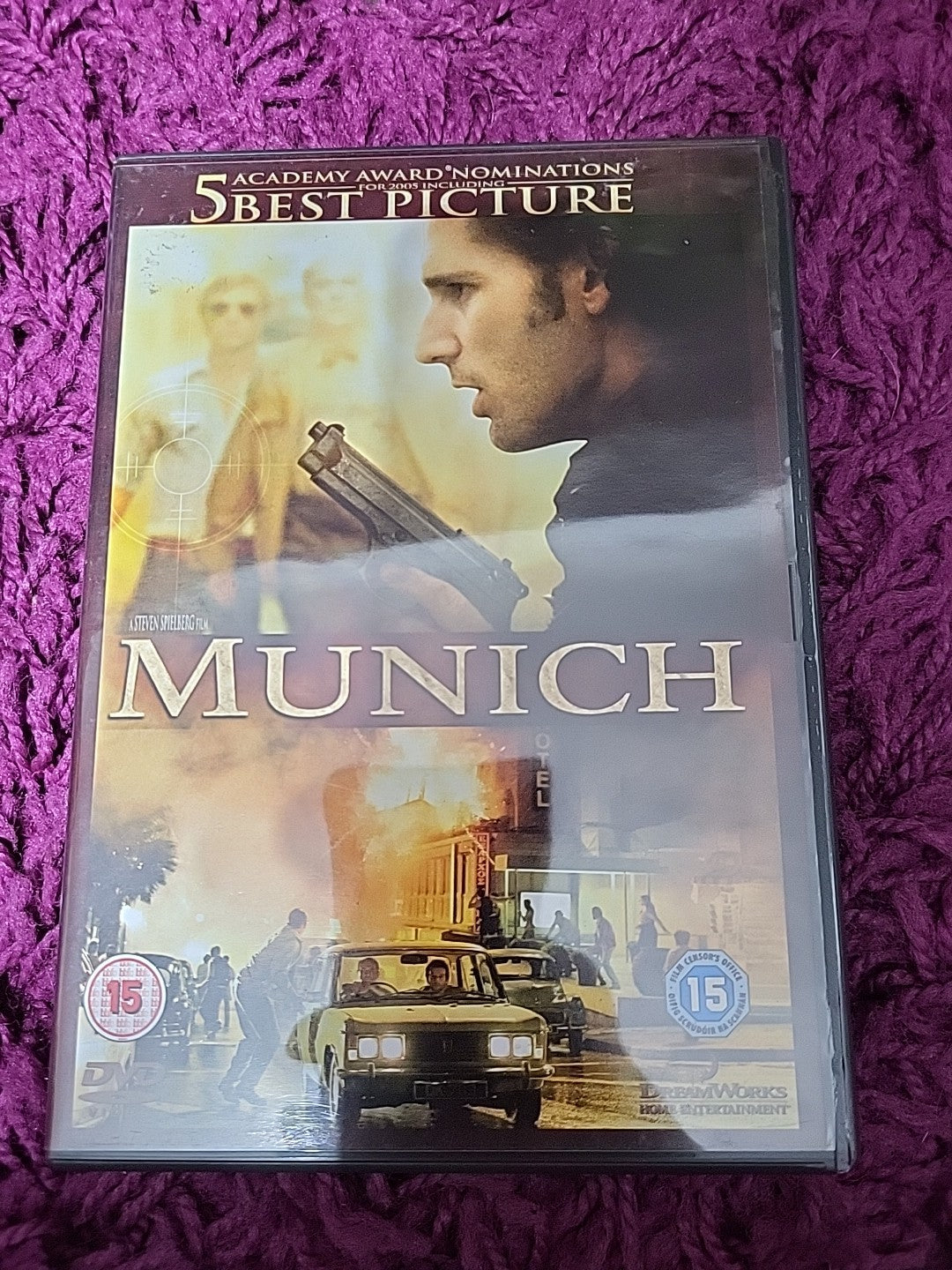 Munich DVD 2008 Steven Spielberg Eric Bana Historical Drama Film