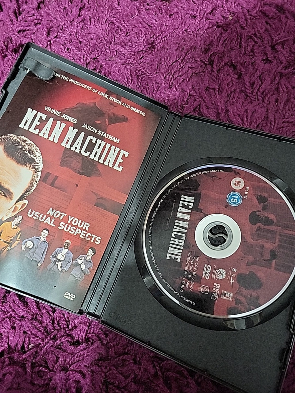 Mean Machine DVD 2002 Vinnie Jones British Football Comedy Film