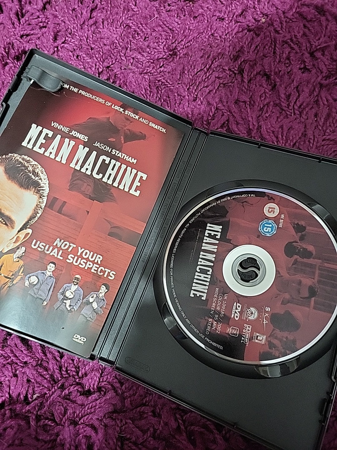 Mean Machine DVD 2002 Vinnie Jones British Football Comedy Film