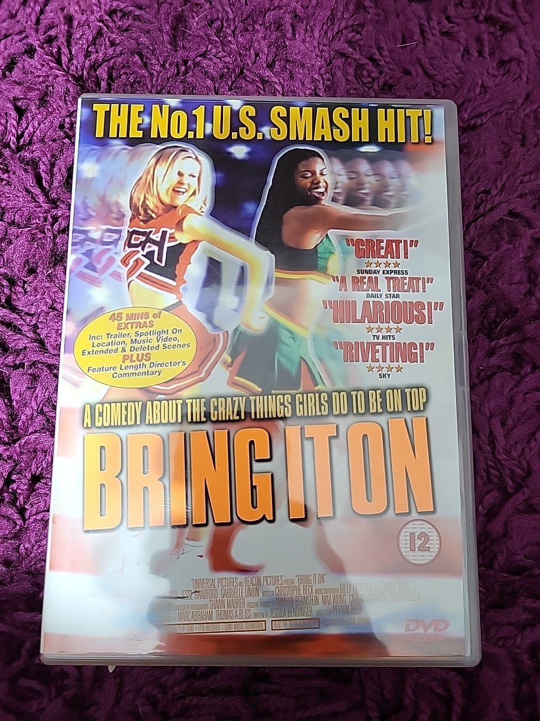 Bring It On DVD 2007 Teen Comedy Cheerleading Film