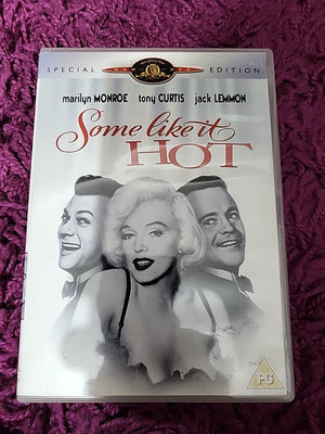 Some Like It Hot DVD 2001 Marilyn Monroe Classic Comedy Film