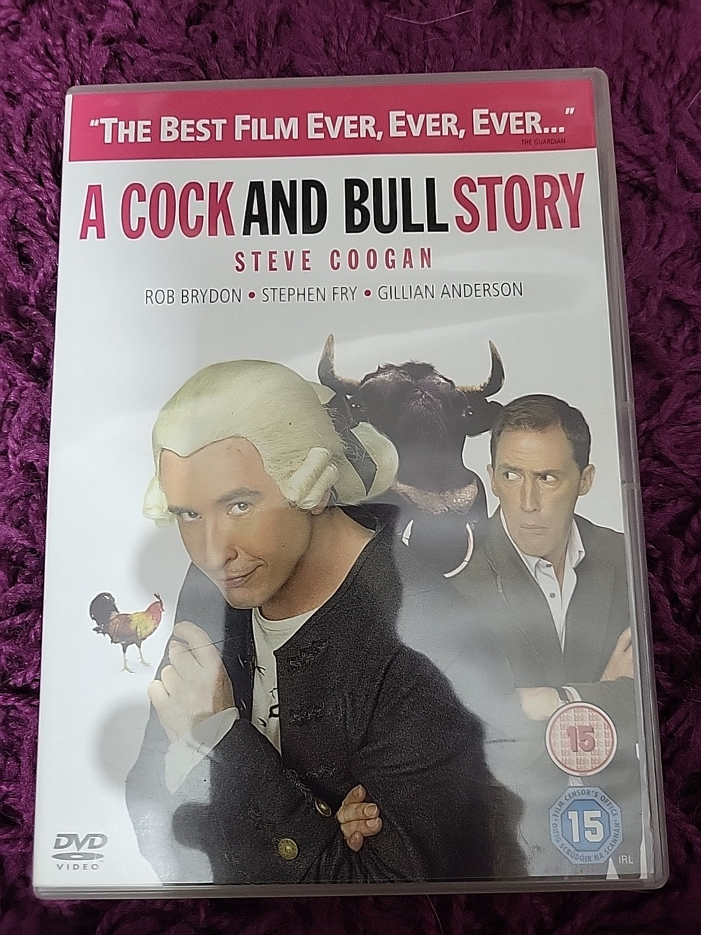 A Cock And Bull Story DVD 2006 – Steve Coogan Comedy Film