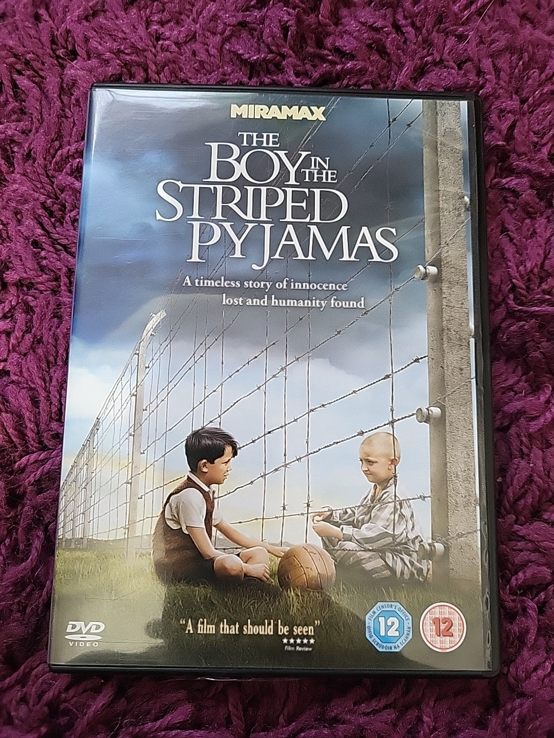 The Boy in the Striped Pyjamas DVD 2011 War Drama Film