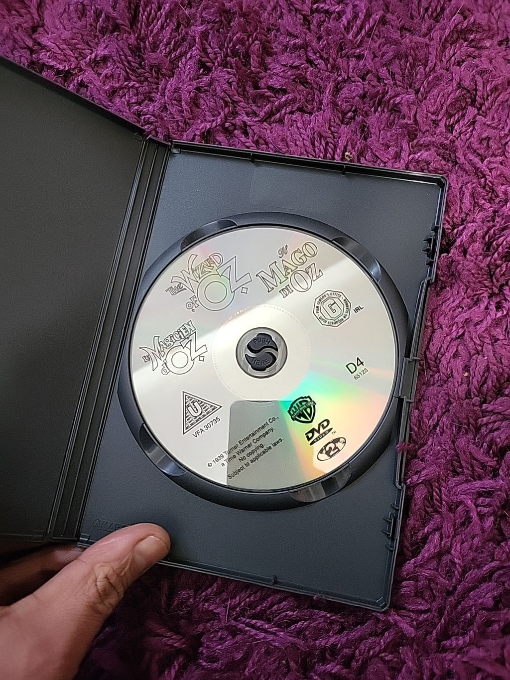 The Wizard Of Oz DVD 2001 Classic Family Fantasy Film