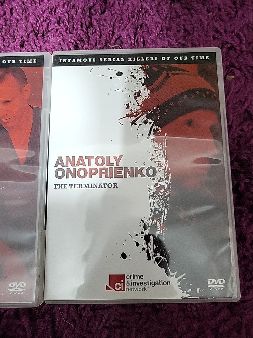 True Crime DVD Bundle x2 Infamous Serial Killers Swango Onoprienko