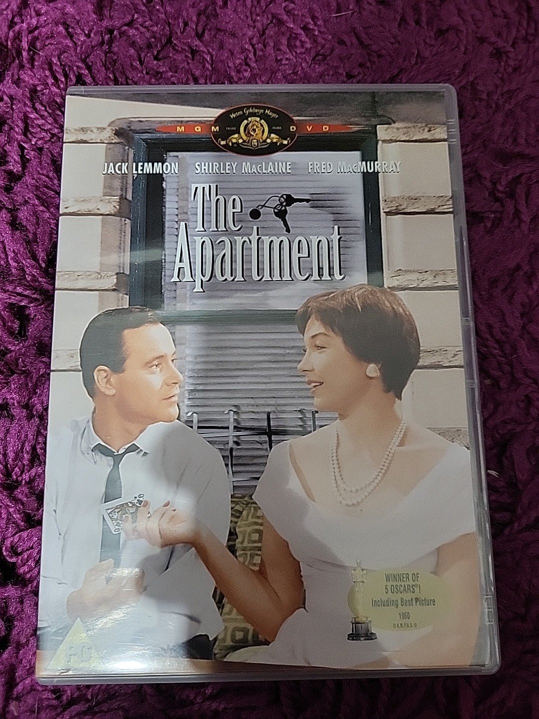 The Apartment DVD 2001 Jack Lemmon Shirley MacLaine Classic Film