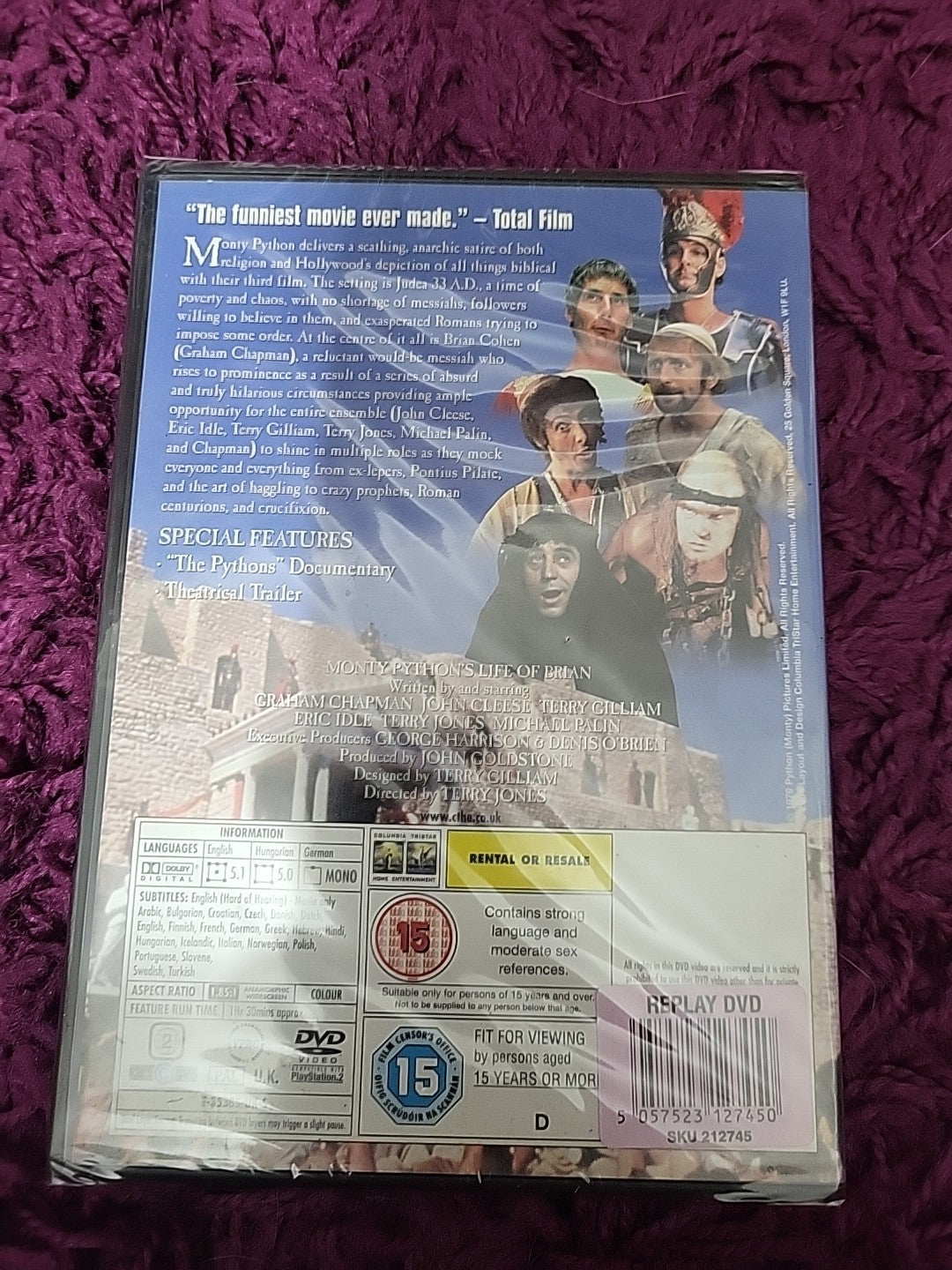 Monty Python Life Of Brian DVD 2003 – Classic Comedy Film