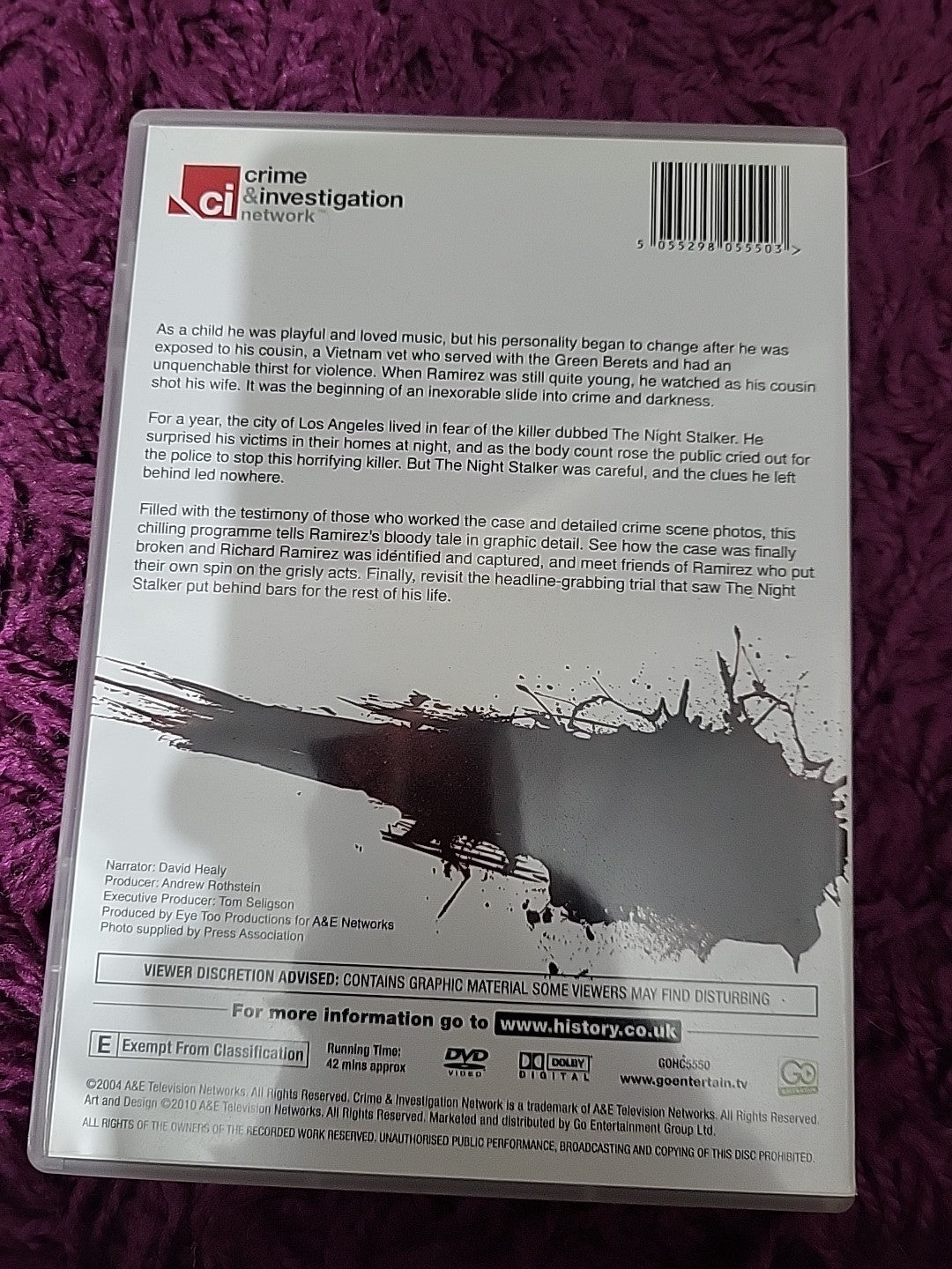 Serial Killers Of Our Time Richard Ramirez DVD – True Crime