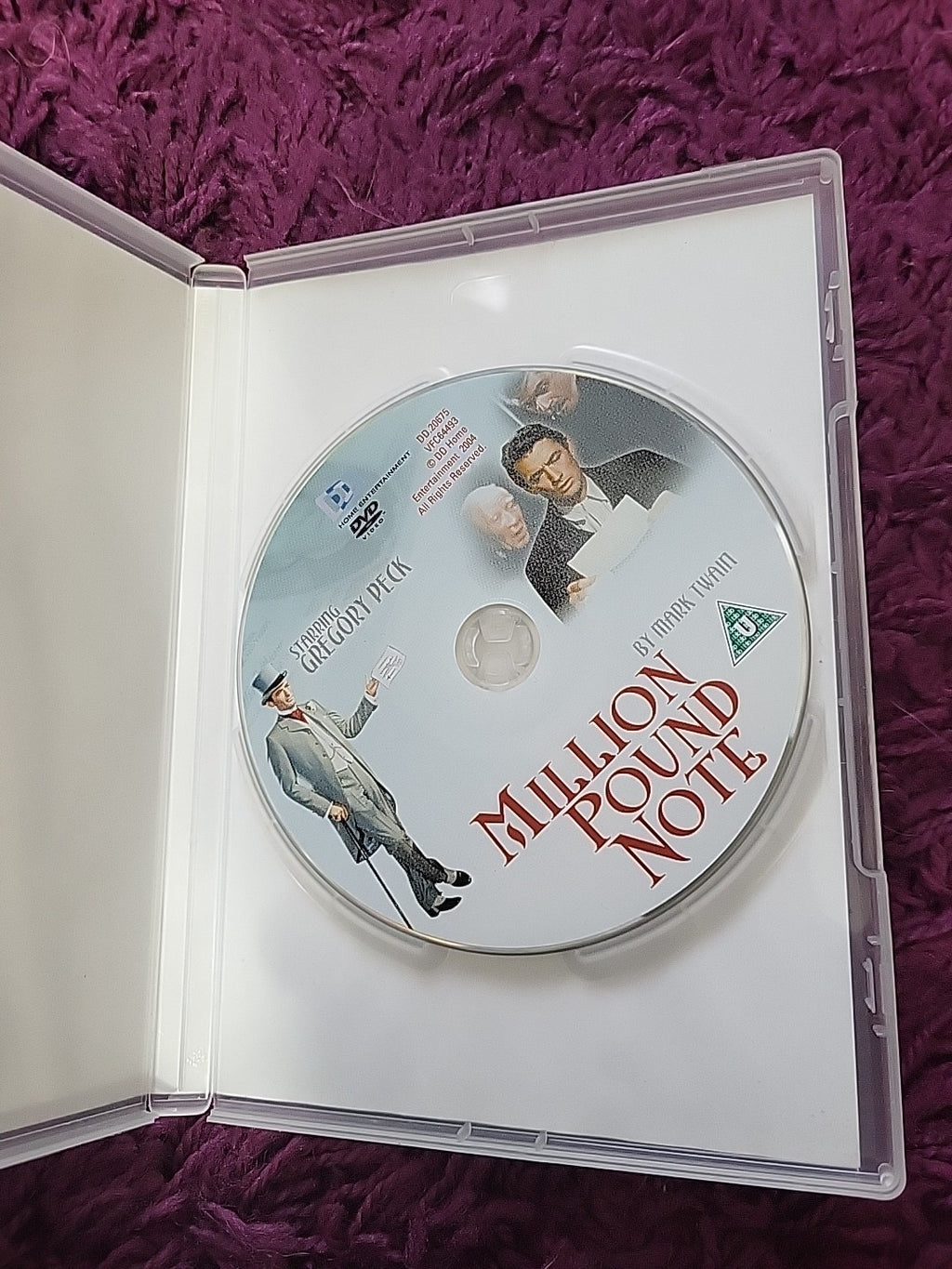 The Million Pound Note DVD 2008 – Gregory Peck Classic Film
