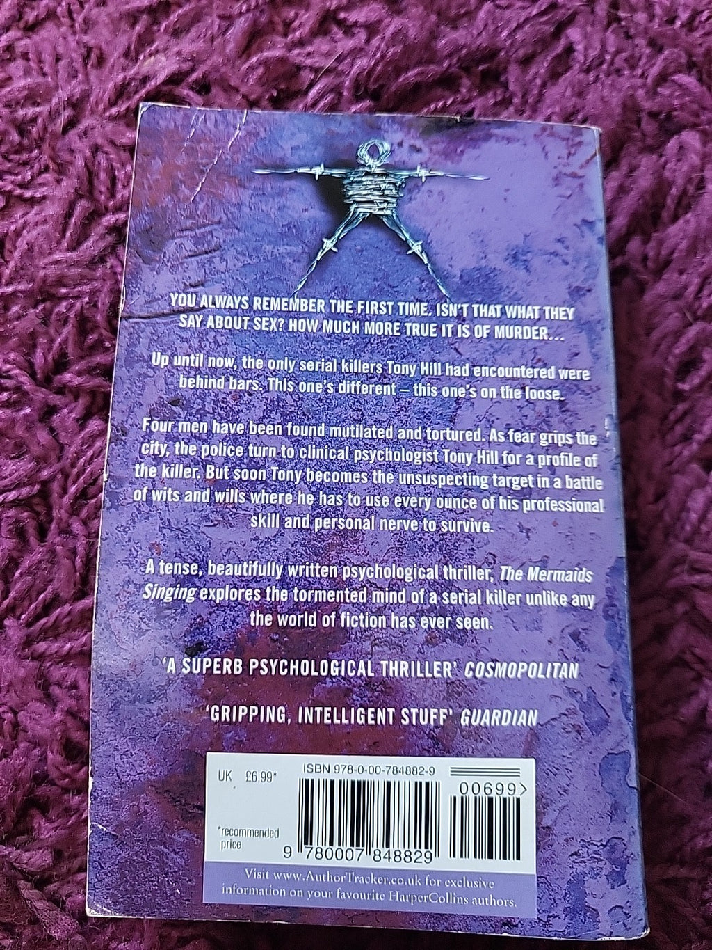 The Mermaids Singing – Val McDermid – Tony Hill Book 1 Paperback