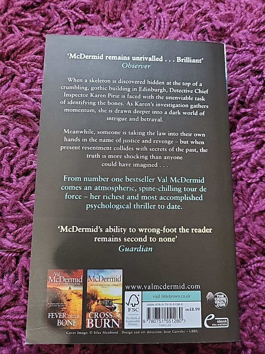 The Skeleton Road – Val McDermid – Crime Thriller Paperback