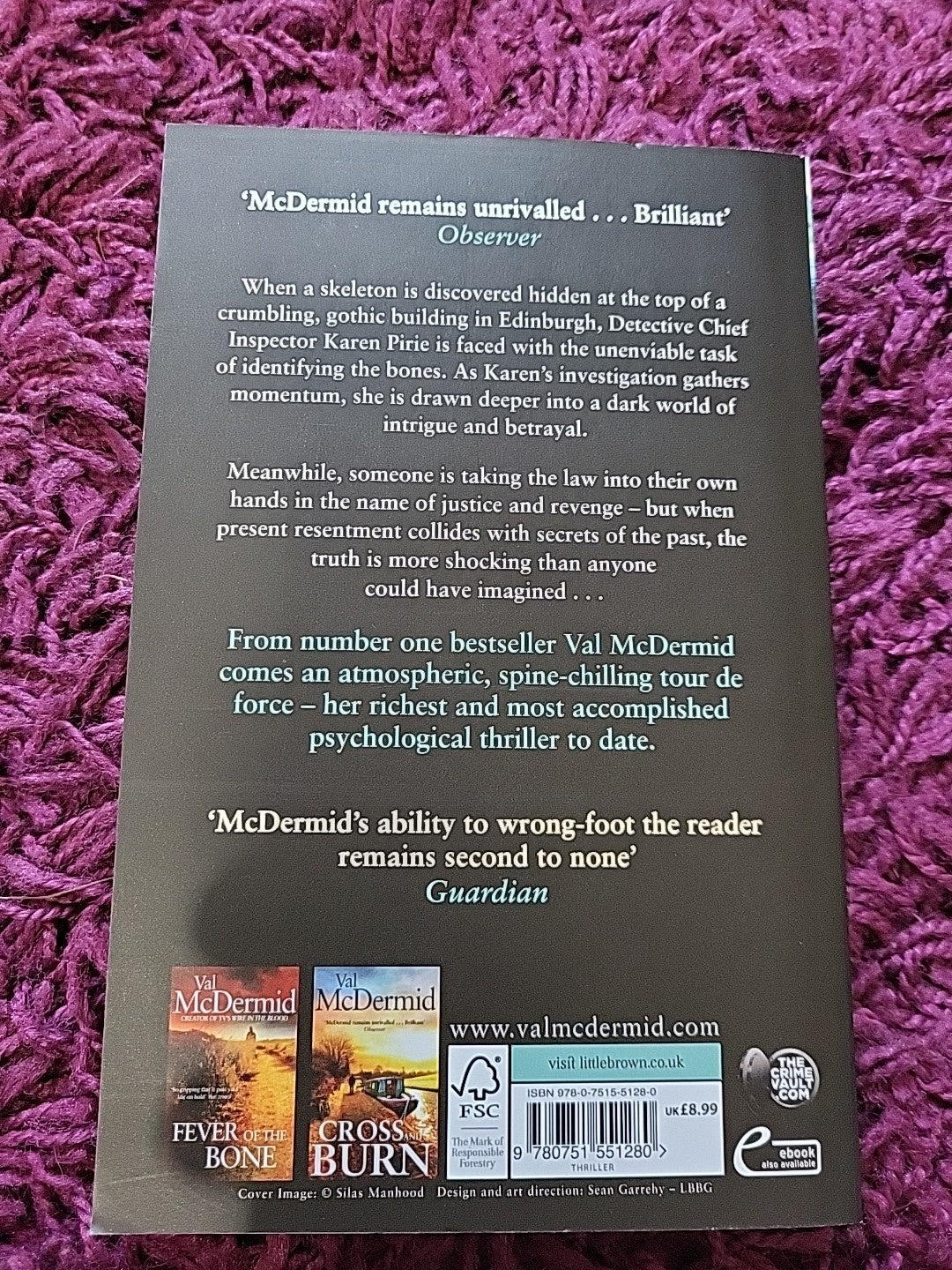 The Skeleton Road – Val McDermid – Crime Thriller Paperback