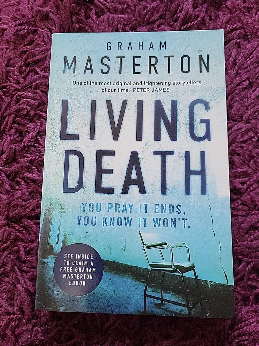 Living Death – Graham Masterton – Horror Thriller Paperback