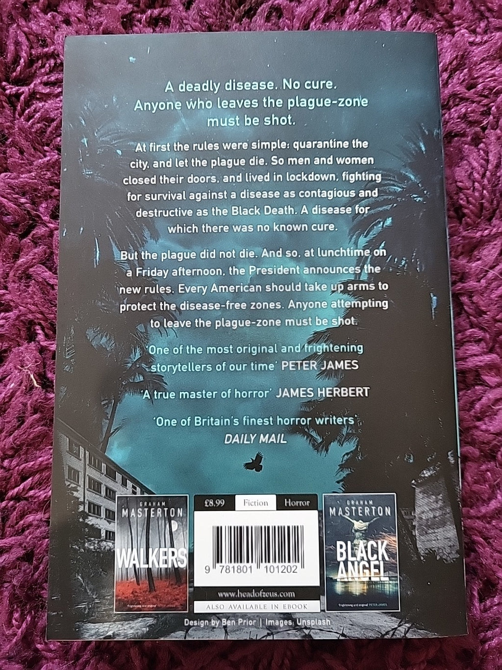 Plague – Graham Masterton – Horror Thriller Paperback 2022 UK B
