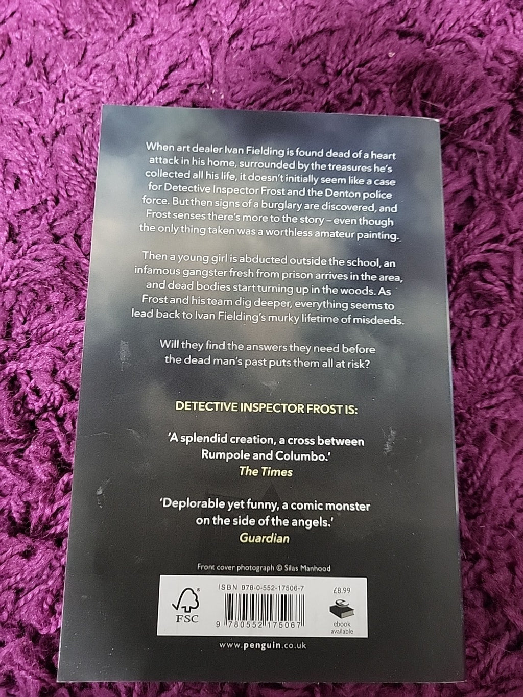 The Murder Map: DI Jack Frost series 6 (DI Jack Frost Preque... by Miller, Danny