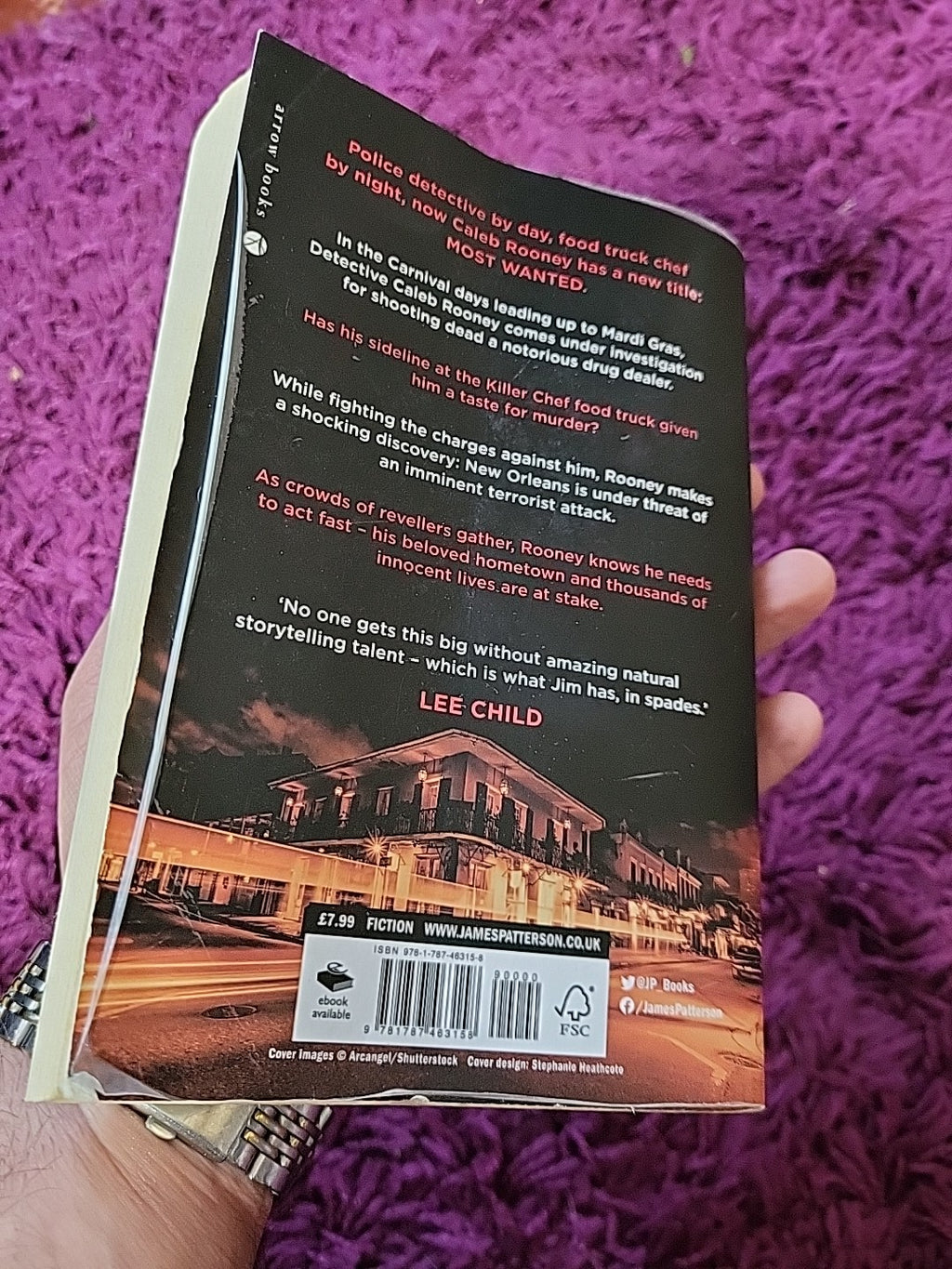The Chef – James Patterson – Crime Thriller Paperback – Fast Dispatch