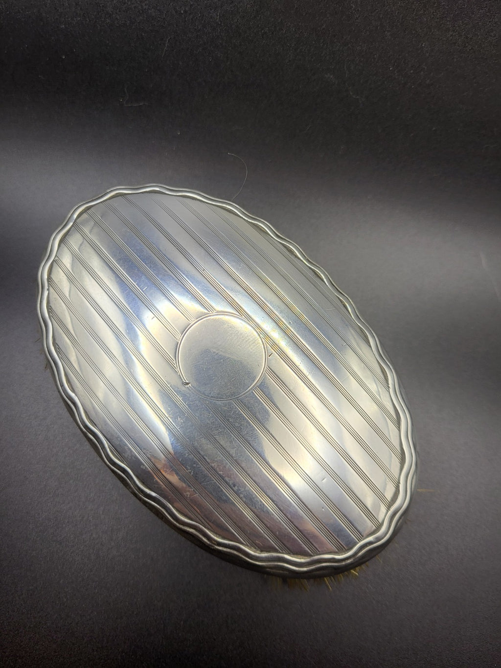 Antique Hallmarked Sterling Silver Brush Birmingham 1922 - W G Sothers Ltd