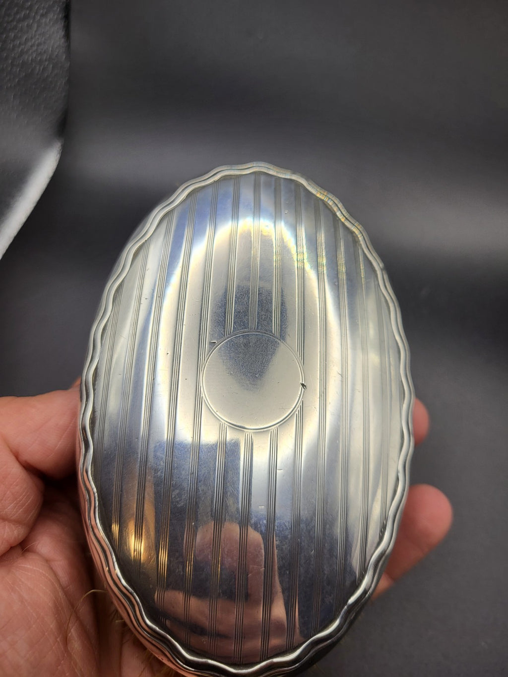 Antique Hallmarked Sterling Silver Brush Birmingham 1922 - W G Sothers Ltd