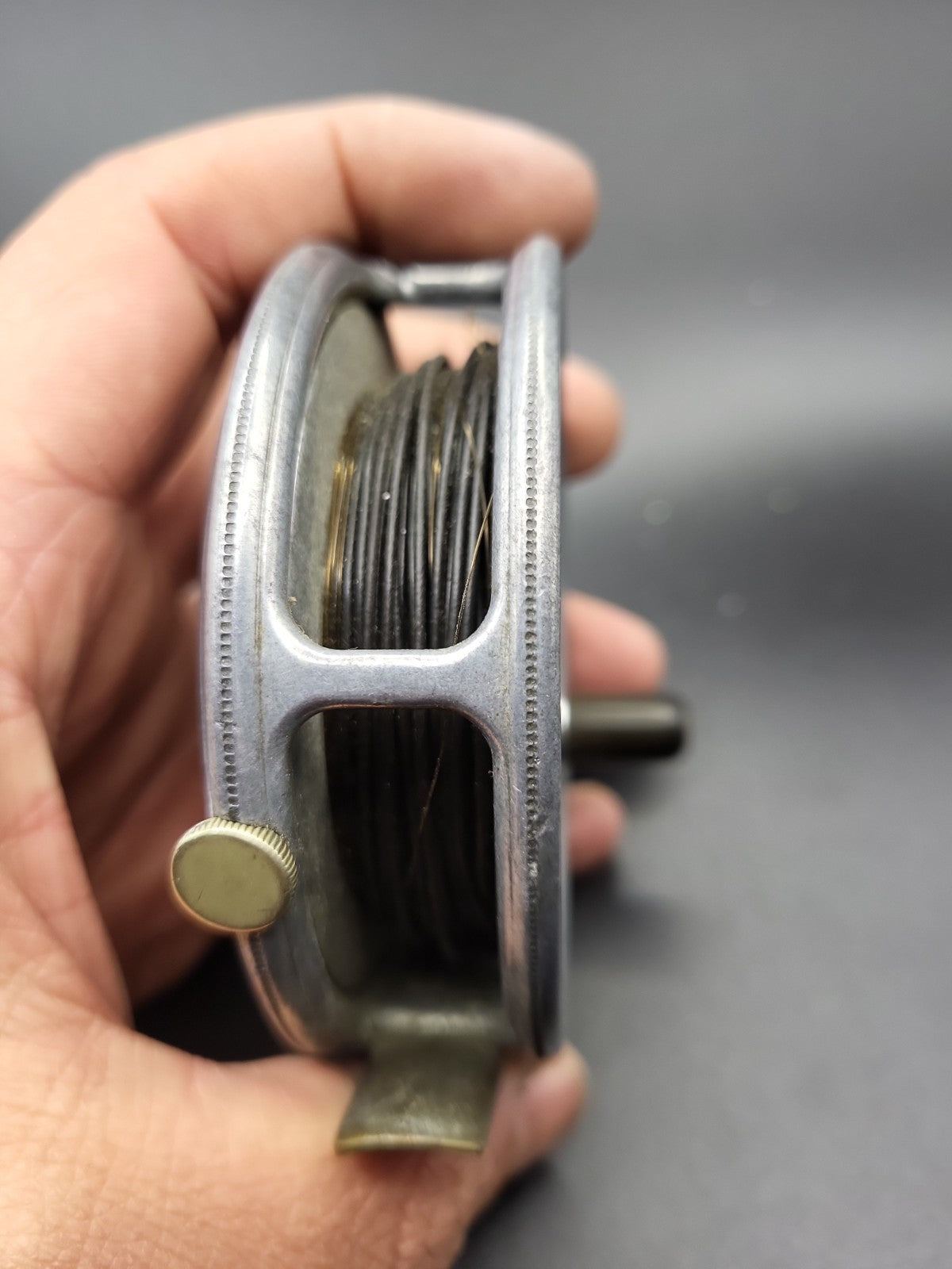 Hardy Uniqua 3 3/8" Fly Reel Duplicated Mk II Alnwick England Vintage