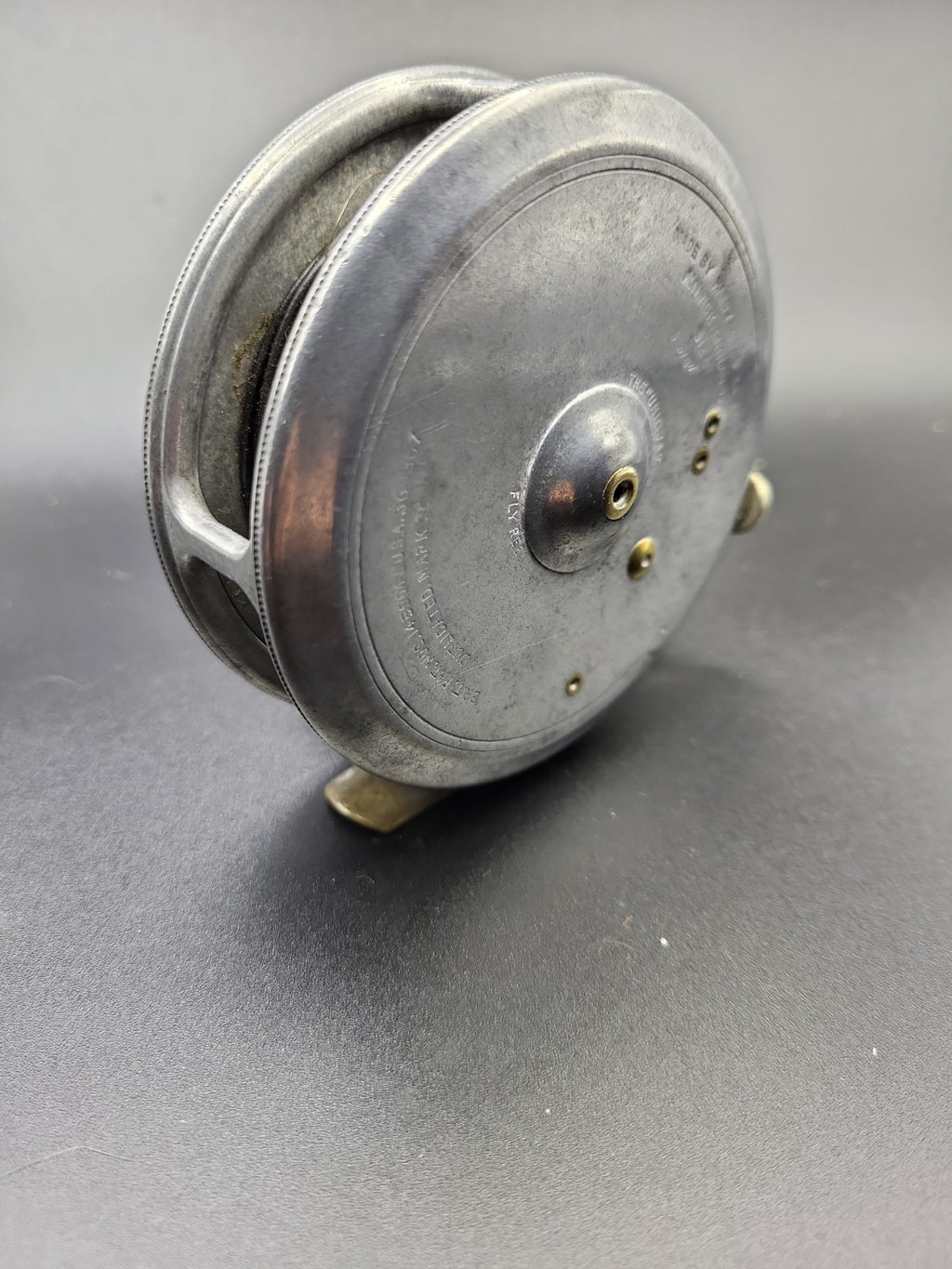 Hardy Uniqua 3 3/8" Fly Reel Duplicated Mk II Alnwick England Vintage