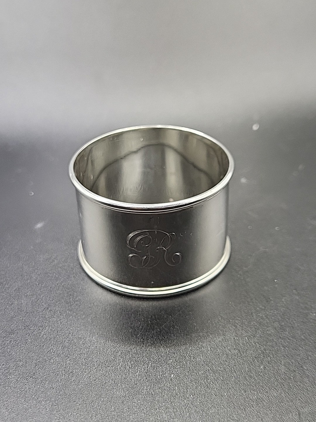 Antique 1921 Hallmarked Sterling Silver Napkin Ring Sheffield Atkin Brothers