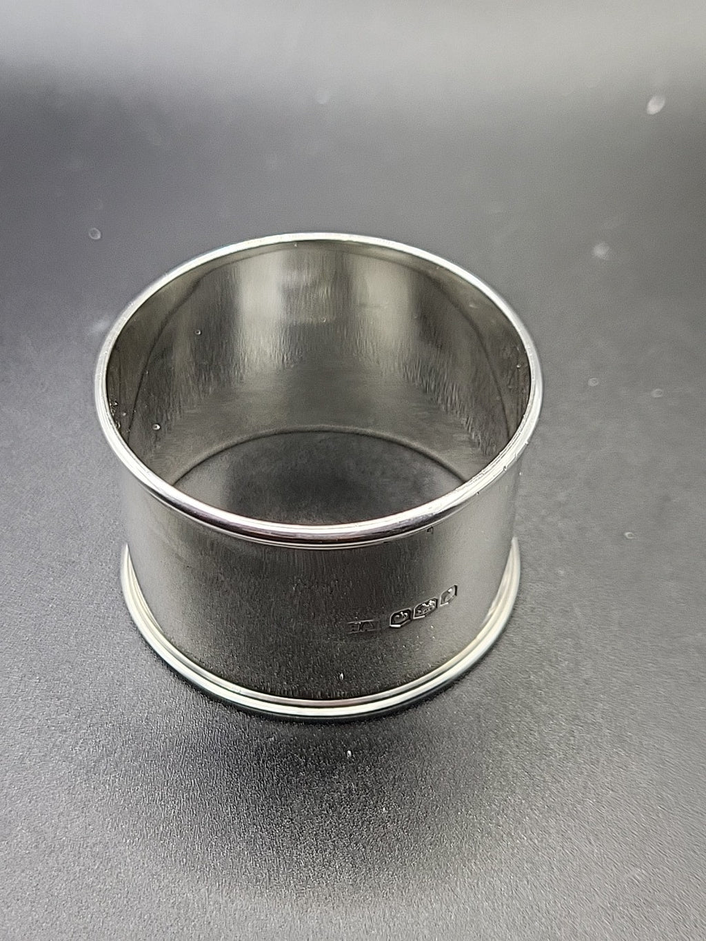 Antique 1921 Hallmarked Sterling Silver Napkin Ring Sheffield Atkin Brothers