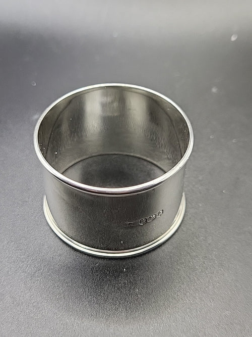 Antique 1921 Hallmarked Sterling Silver Napkin Ring Sheffield Atkin Brothers