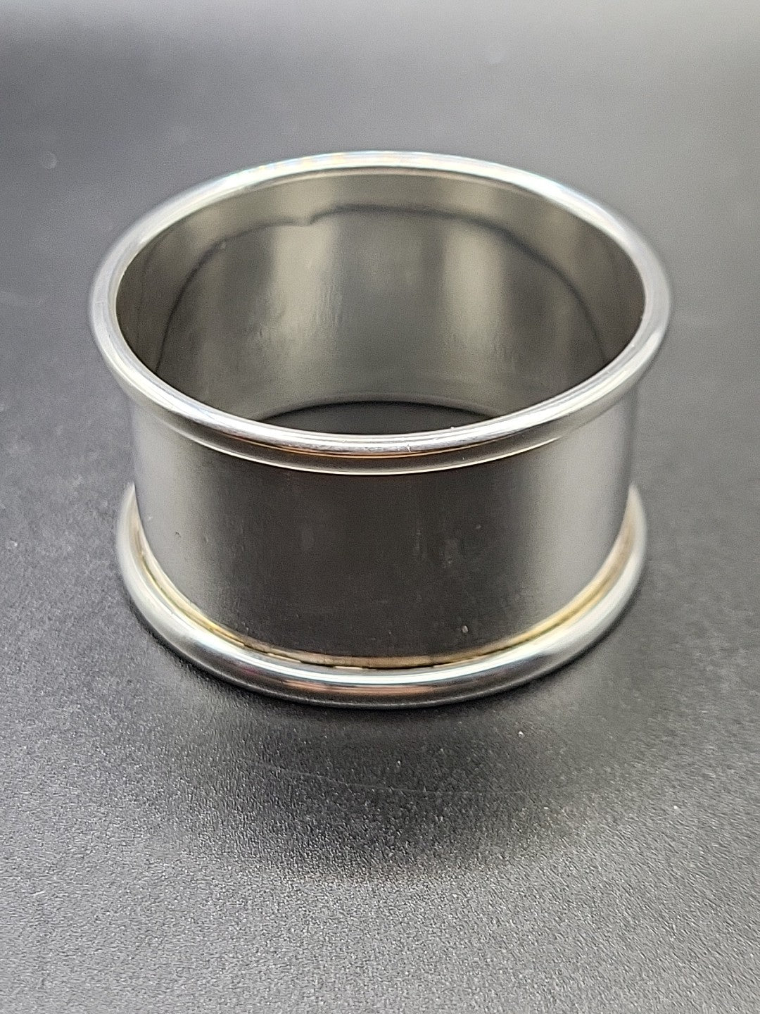 Antique 1918 Hallmarked Sterling Silver Napkin Ring M.Bros